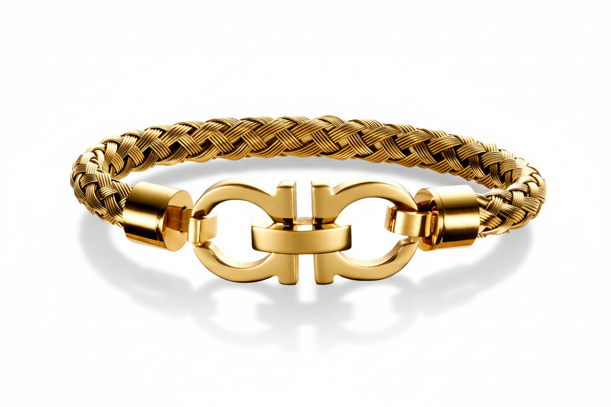 Double Buckle Braided