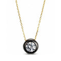 Round Black Halo