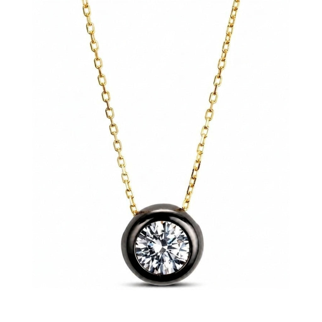 Round Black Halo