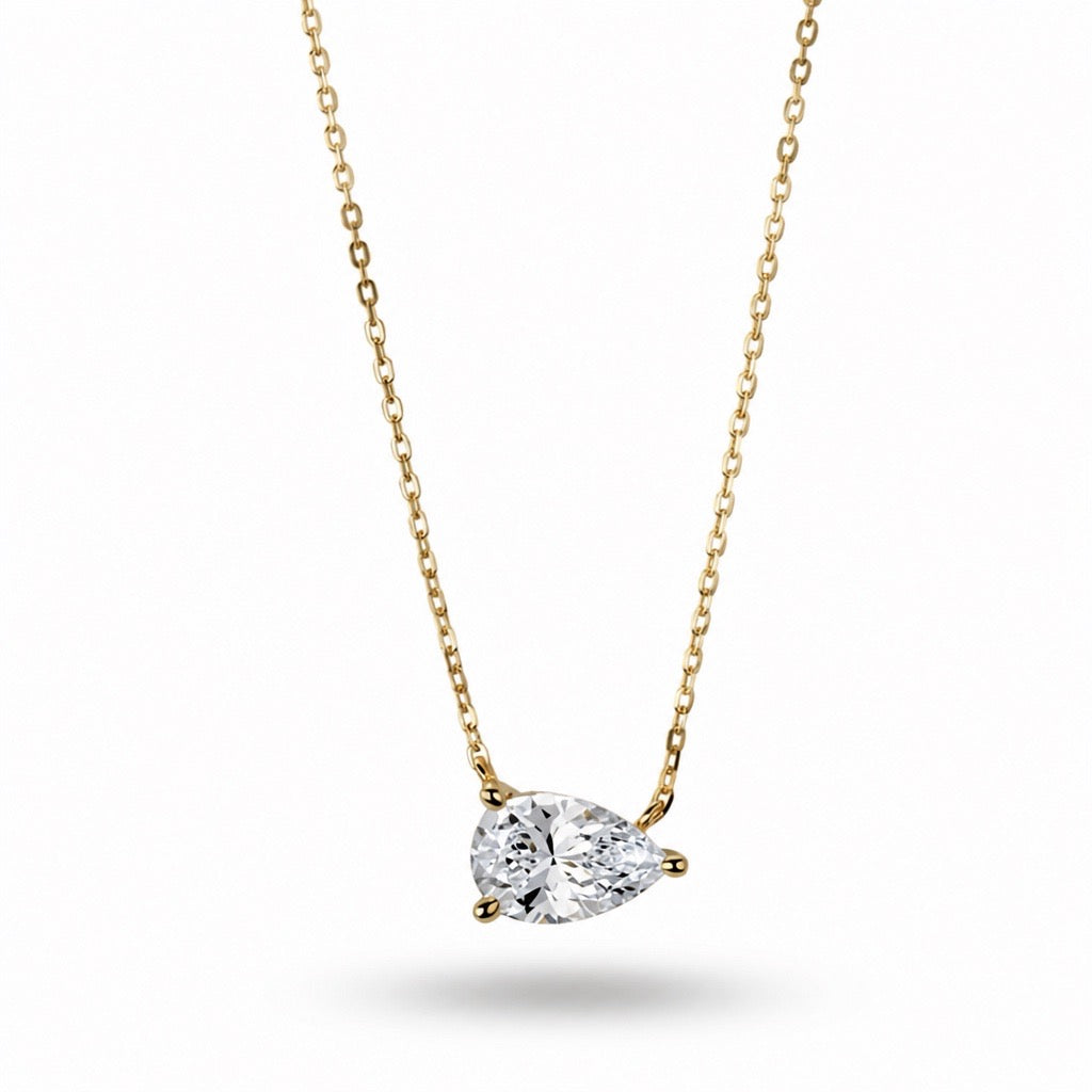 Pear Pendant East West