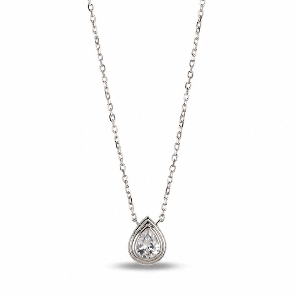 Pear Drop Triple Bezel