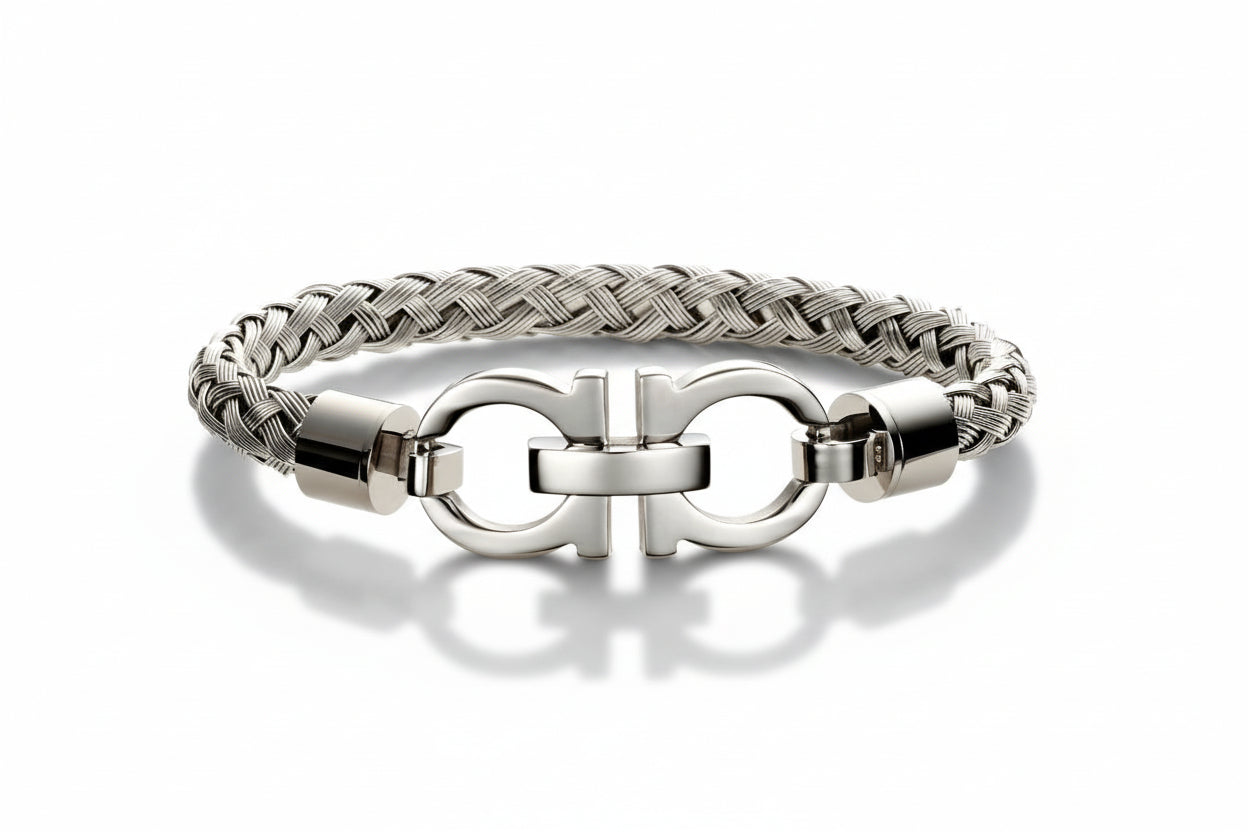 Double Buckle Braided